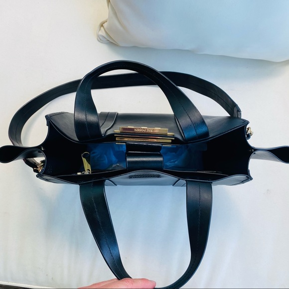 ZAC Zac Posen Black Eartha Iconic Shopper EUC - Picture 12 of 16